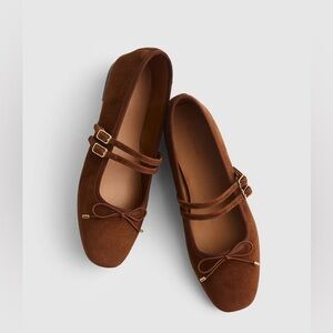 The Greta Double-Strap Ballet Flat